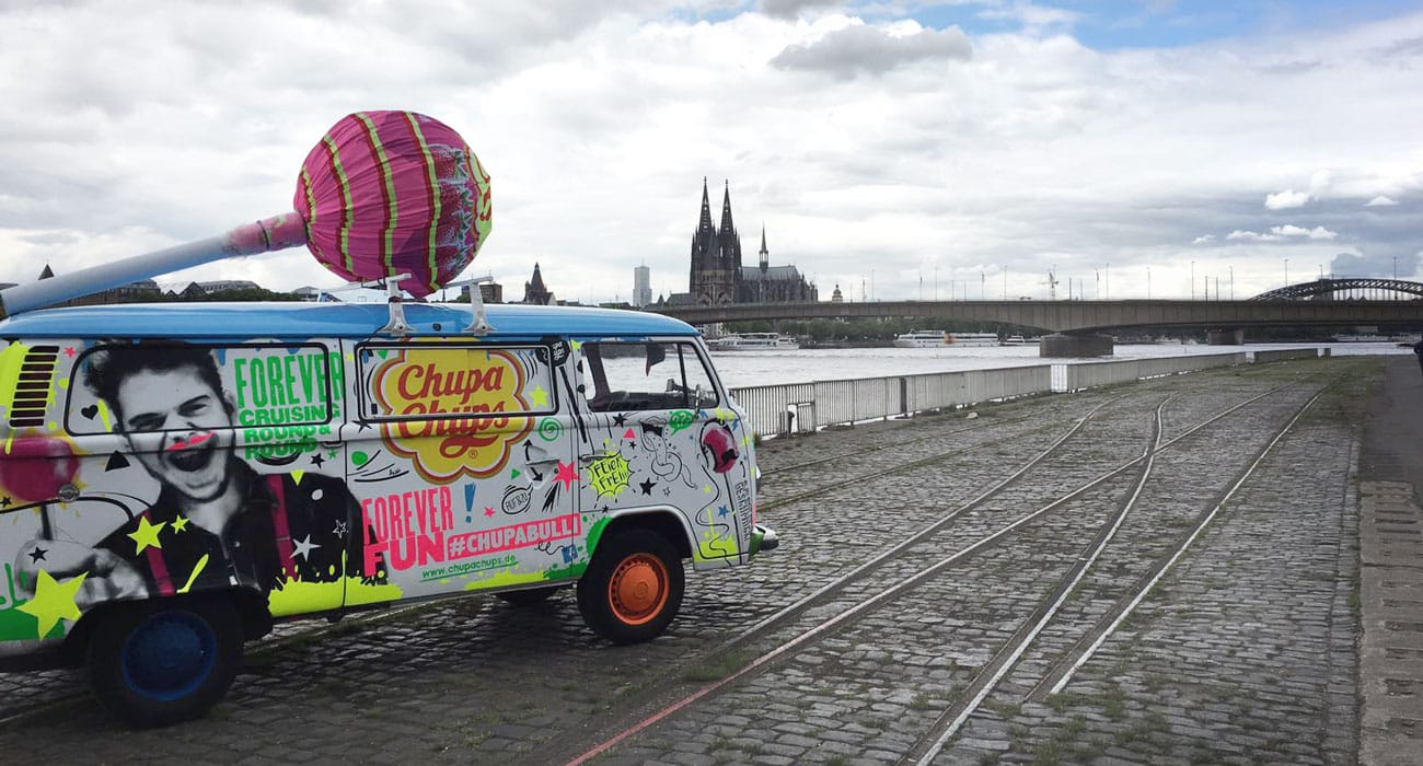 Chupa Chups VW Bulli Bus Tour