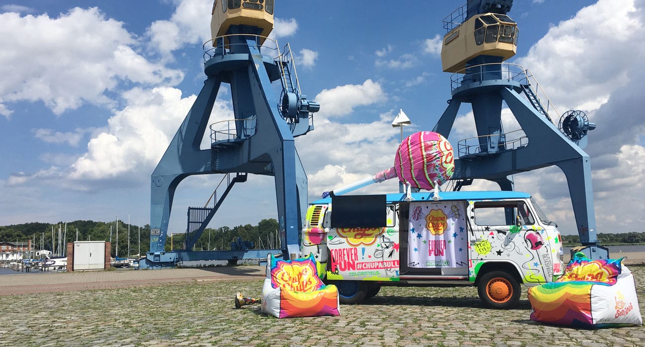 Chupa Chups VW Bulli Bus Tour